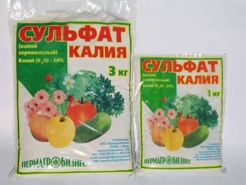Сульфат калия для удобрения картофеля, огурцов и томатов - фото